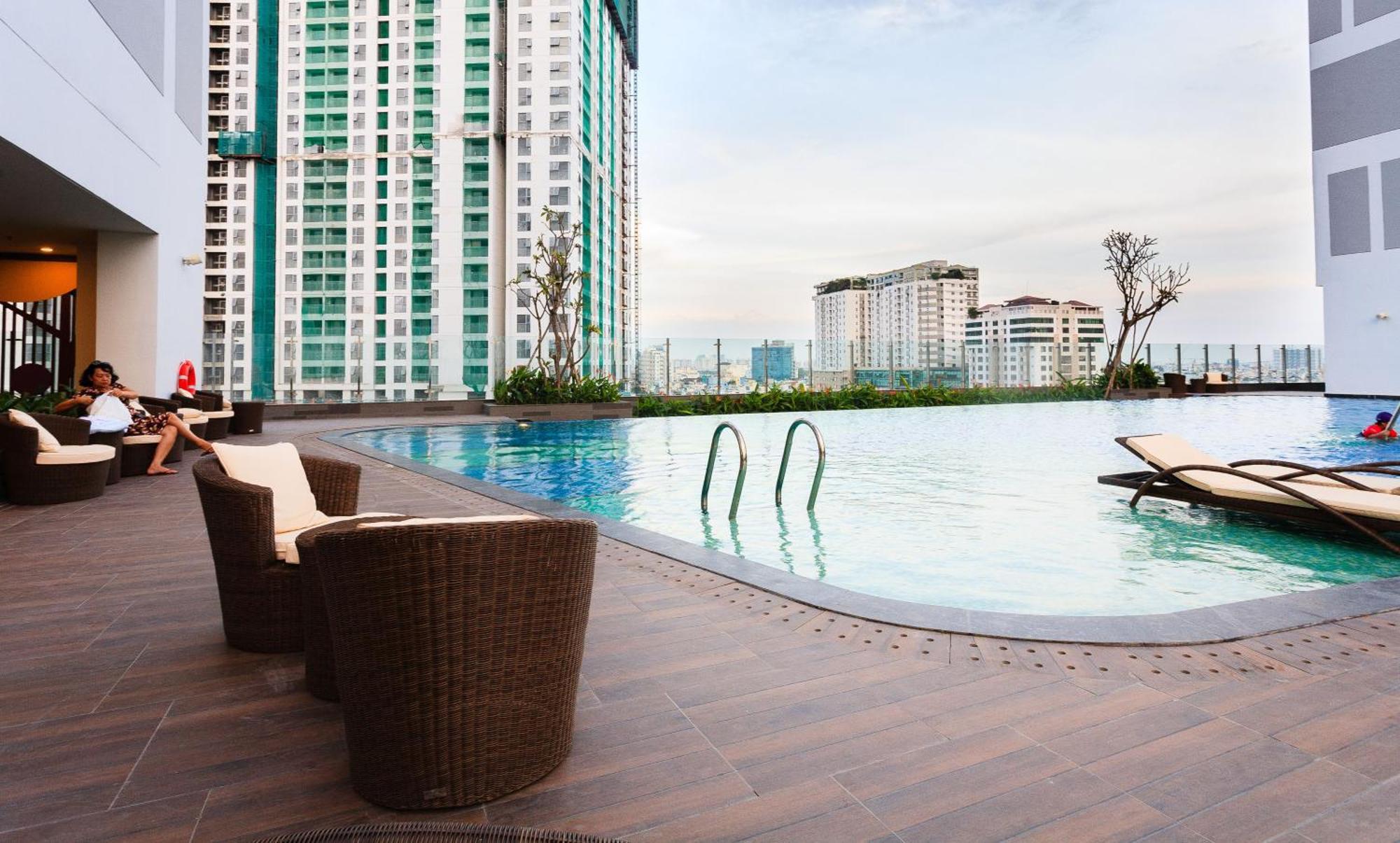 Aloha Cbd Apartment - Rivergate Tower Thành Pho Ho Chí Minh Esterno foto